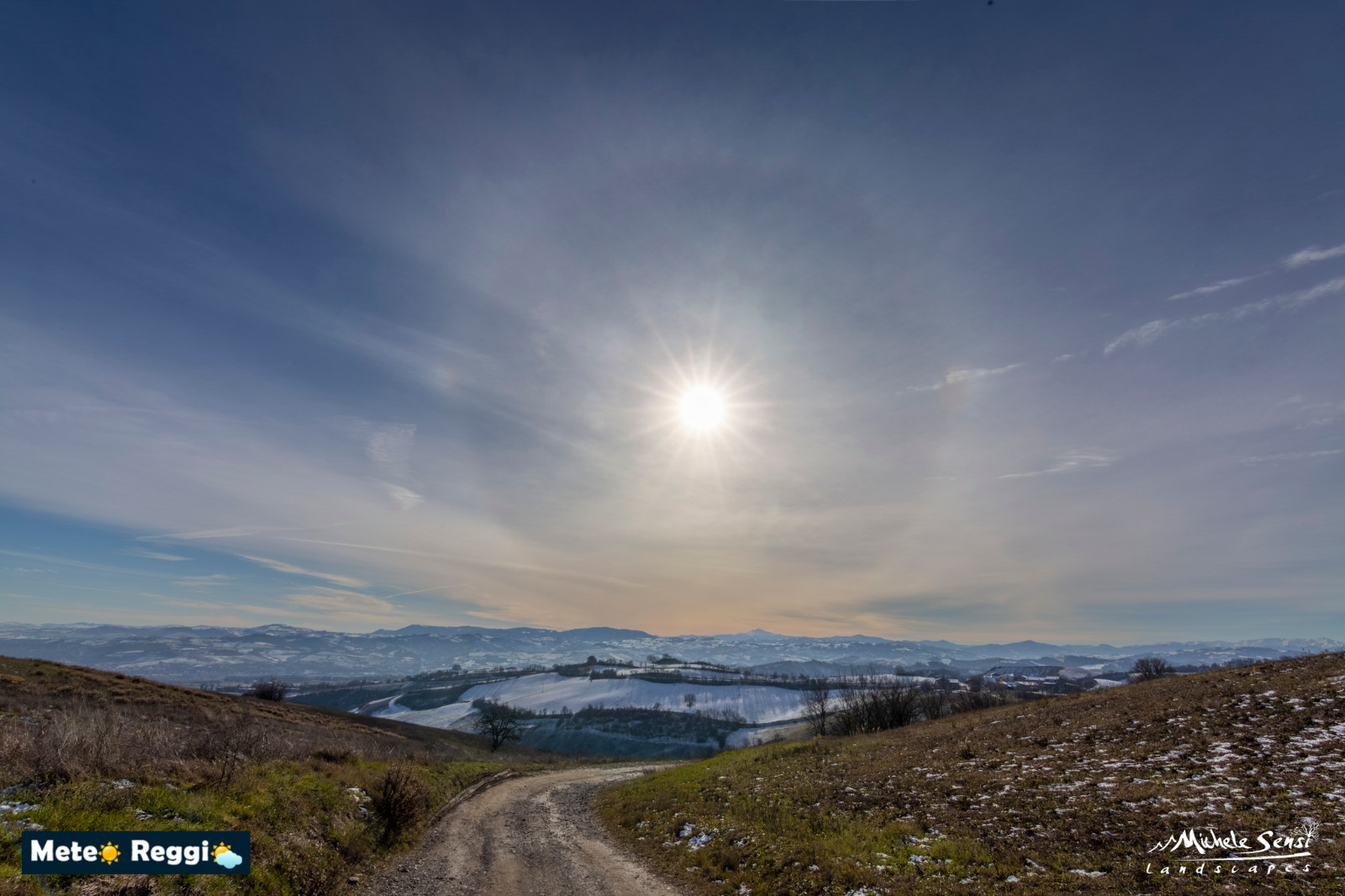L’alone di 22° attorno al Sole: il cerchio di luce del cielo